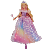  Barbie Princess 42" Large Foil Balloon