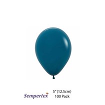 Sempertex Fashion Deep Teal 5" Latex Balloons 100pk