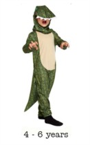Children's Dinosaur Fancy Dress Costume 4 - 6 yrs