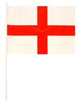 St George's Cross Handheld Flags 50pk