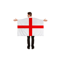 England St George's Cross Flag Cape 5ft x 3ft