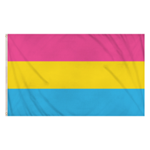Pride LGBTQ+ Pansexual 5ft x 3ft Flag