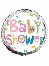 Pastel Baby Shower 18" Foil Balloon