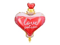 Valentine Love Potion Foil Shaped Balloon 26"