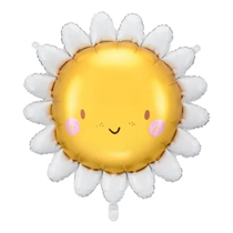 Smiley Face Sun 27" Foil Balloon
