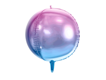 Ombre Violet & Blue Ball 13.8" Foil Balloon
