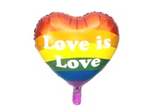 Love Is Love Rainbow Pride 18" Foil Balloon