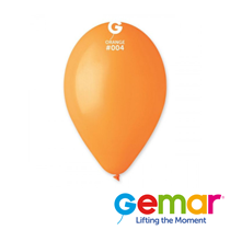 Gemar Standard Orange 12" Latex Balloons 50pk