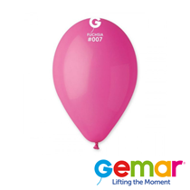 Gemar Standard Fuchsia 12" Latex Balloons 50pk