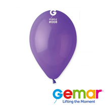 Gemar Standard Purple 12" Latex Balloons 50pk