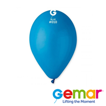 Gemar Standard Blue 12" Latex Balloons 50pk