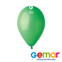 Gemar Standard Green 12" Latex Balloons 50pk