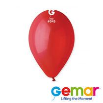 Gemar Standard Red 12" Latex Balloons 50pk