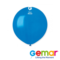 Gemar Standard Blue 19" Latex Balloons 25pk