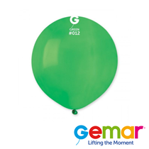 Gemar Standard Green 19" Latex Balloons 25pk