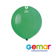 Gemar Standard Dark Green 19" Latex Balloons 25pk