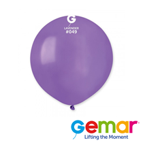 Gemar Standard Lavender 19" Latex Balloons 25pk