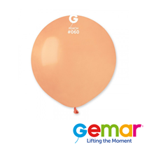 Gemar Macaron Peach 19" Latex Balloons 25pk