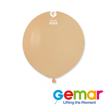 Gemar Natural Blush 19" Latex Balloons 25pk