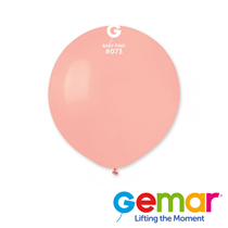 Gemar Macaron Baby Pink 19" Latex Balloons 25pk