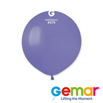 Gemar Standard Periwinkle 19" Latex Balloons 25pk