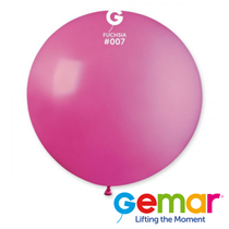 Gemar Standard Fuchsia 31" (2.5ft) Latex Balloons 10pk