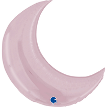 Pastel Pink 36" Crescent Moon Foil Balloon