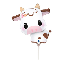 Cute Cow 14" Mini Foil Balloon