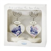 Me to You Bride and Groom Place Card Holders