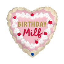 Grabo Birthday Milf 18" Foil Balloon