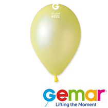 Gemar Neon Yellow 11" Latex Balloons 50pk
