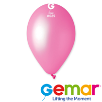 Gemar Neon Pink 11" Latex Balloons 50pk