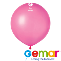 Gemar Neon Pink 19" Latex Balloons 25pk
