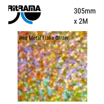 Metal Flake (Glitter) Gold Vinyl 305mm x 2M