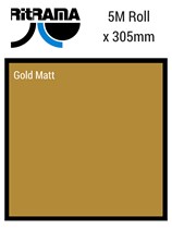 Ritrama Gold Matt Vinyl 305mm x 5M