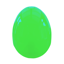 Lime Green Giant 14" Hollow Easter Egg
