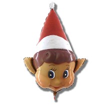 Christmas Elf on the shelf 34 inch foil balloon 