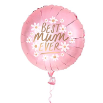 Best Mum Ever Round 18" Foil Balloon