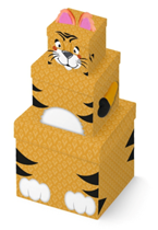 Tiger Plush Gift Box 3pc