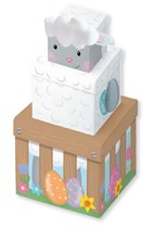 Easter Baby Lamb Plush Stacker Boxes 3pce