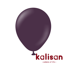 Kalisan 18" Standard Plum Latex Balloons 25pk