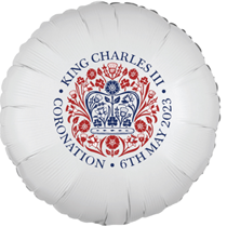 KIng Charles Coronation 18" Foil Balloon