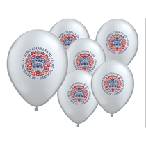 King Charles Coronation Latex Balloons 10pk