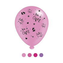It's a Girl 10" Latex Balloons 8pk