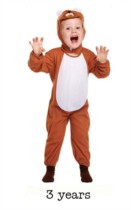 Child Lion Fancy Dress Costume - Toddler