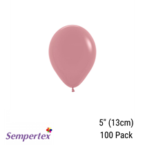 Sempertex 5 Inch Rose Gold Latex Balloons