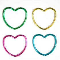 Shiny heart bracelet 12 pack party favour gift