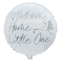 New Baby Welcome Home 22 Inch Foil Balloon Decoration