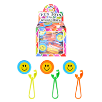 Smiley Face Disc Shooter Party Bag Filler Toy