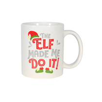 The Elf Made Me Do It 11oz Mug